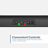 Cyber Acoustics ca-2890 usb stereo speaker bar for pc mac chromebook easy control
