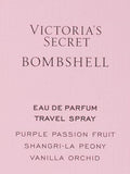 Victoria's Secret Bombshell Eau de Parfum Travel Spray, Notes of Purple Passion Fruit, Shangri-La Peony & Vanilla Orchid, Mini Perfumes for Women (0.23 oz)