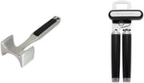 KitchenAid Gourmet Multi Sided Meat Tenderizer for Pounding Meats, Nuts, Shellfish, ect, Hang Hole for Easy Storage, Hand Wash, One Size, Black
