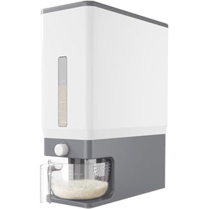 Lifewit 25 Lbs Rice Dispenser, Sealed Moisture-Proof Container with Measuring Cup for Kitchen Storage Space