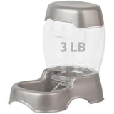 petmate pet cafe feeder dog and cat feeder, 3 sizes, made in usa, pearlescent colors