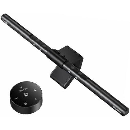Quntis computer monitor lamp for eye caring with auto-dimming and touch control