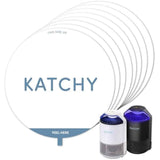 Katchy original and midnight glue board refills, non-zapper traps for indoor mosquitoes, gnats, moths, fruit flies