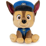 gund official paw patrol chase plush toy, 6, signature police officer uniform, ages 1 and up, 6 inches, may vary