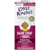 little remedies saline nasal spray and drops for newborns, 1 fl oz, pediatrician-recommended, no alcohol, drug-free