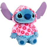 Disney Stitch Large 13-inch Valentines Heart Hoodie Plush Stuffed Animal, Soft & Huggable, Toy for Fans, Girls, Boys, Ages 2 and Up by Just Play
