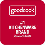 Good Cook Safe Cut Manual Can Opener, Black, Sharp Edge-Free, Stainless Steel