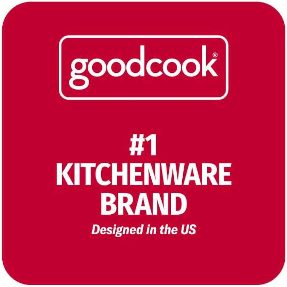 Good Cook Can Opener, Safe Cut Manual Can Opener, no Sharp Can Edges, Black