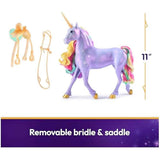 Unicorn Academy, 11-inch Rainbow Light-up Wildstar with lights, sounds & music, for girls ages 4 and up