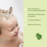 WBM Baby Care 3-in-1 Baby Shampoo, Body Wash & Conditioner, Care From Nature,100% Plant-Based, No Tear Formula, Safe on Babies Skin, Kids Shampoo 300 ml/ 10 fl. Oz