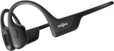 SHOKZ OpenRun Pro-Bone Conduction Headphones, Open-Ear Bluetooth Wireless Sport Headphones for Running and Workout, Sweat Resistant, Long Battery Life, Premium Deep Bass, Mic，with Hair Band, Black