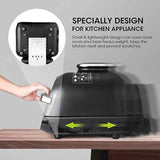 aieve 8 Pcs Appliance Sliders Small Self Adhesive Casters for Countertop