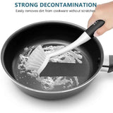SetSail Dish Brush Set of 3 with Bottle Brush and Scraper Tip for Deep Cleaning