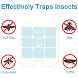 40 Pack Refill Glue Cards Compatible with Safer Home SH502 and Dynatrap DT3005W Dot Indoor Fly Trap Plug-in Insect Trap Replacement Sticky Glue Boards