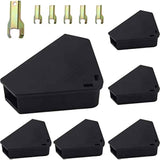 Anblak mouse station with keys black 6 pack key required for kids and pet safety indoor outdoor