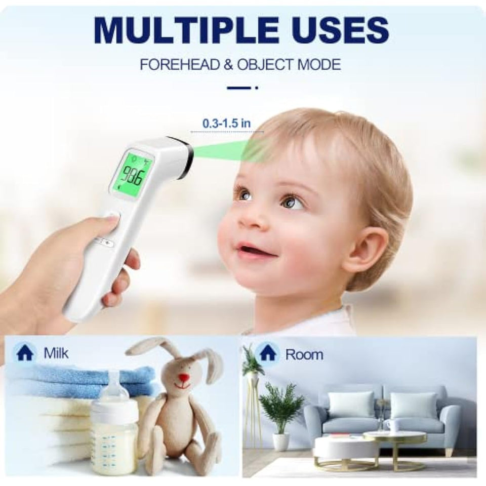 GoodBaby non-contact thermometer for adults and kids, accurate digital baby thermometer with fever alarm and silent mode