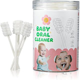 Baby VUXHUAR Tongue Cleaner, 48-Count, Soft Disposable Oral Care Gauze Swabs for 0-36 Months Newborns