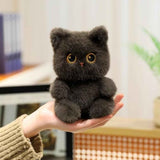 Ditucu Cat Stuffed Animals Cute Soft Plush Dolls Small Plushies Toys Gifts for Kids Grey 6 inch