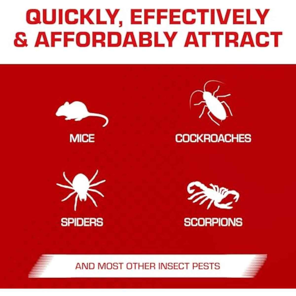 tomcat super hold glue traps mouse size for mice cockroaches spiders scorpions ready to use 4 traps
