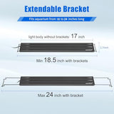 Aquaneat 18-24 inch full spectrum LED aquarium light for fresh water fish tanks