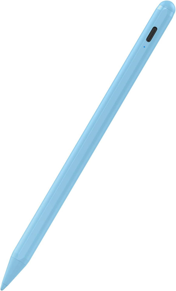 stylus pen for 6th-11th gen ipads, 2x fast charge active pencil compatible with 2018-2025 apple devices - white