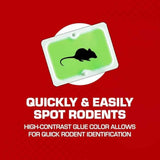 Tomcat Super Hold Glue Traps Mouse Size for Mice, Cockroaches, Spiders, and Scorpions, Ready-To-Use, 4 Traps