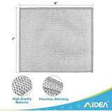 AIDEA Non Scratch Wire Dishcloth 24PK, Wire Dishwashing Rag for Wet and Dry, Washable Dish Rags No Odor, Cleaning Pads Steel Scrubber for Cookware, Sinks, Dishes, Stove Tops, 7"×8"