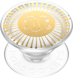 PopSockets Adhesive Phone Grip, Holder, Phone Stand, Yellow - Sun Goddess