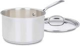 Cuisinart 1.5 Quart Saucepan w/Cover, Chef's Classic Stainless Steel Cookware Collection, 719-16