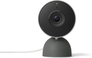 google nest cam indoor wired 3rd gen 2k video night vision 2 way audio works with google home device 2025 model hazel