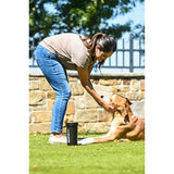 Dexas MudBuster Portable Dog Paw Washer in Large, Matte Black, Special Edition for Easy Cleaning