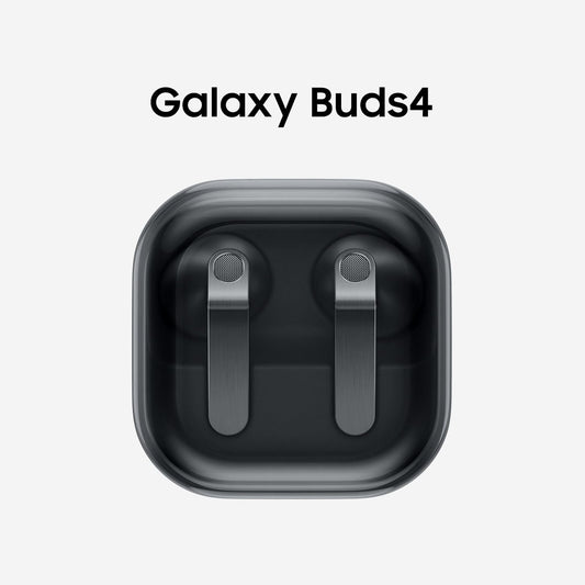 Samsung Galaxy Buds 4 (2026) AI True Wireless Bluetooth Earbuds, Noise Cancelling, Hi-Res Audio, 1-Way Speaker, New Fit, IP54, Live Translation, Black [US Version, 2 Yr Warranty]