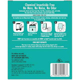 STEM Insect Trap - Indoor Fruit Fly & Gnat Pest Control for House, Home and Kitchen, Attracts & Traps Flying Bugs, Soft Blue Light - Includes 1 Plug-in Device & 3 Cartridges