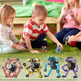 Valentines Day Gifts Transformable Fidget Spinners Toys 4 Pcs for Kids and Adults Stress Relief Sensory Toys for Boys and Girls Age 8-13 Fingertip Gyros Easter Basket Stuffers for Teens