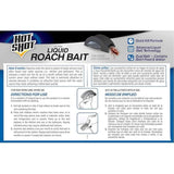 Hot Shot Ultra Liquid Roach Bait 6 Count, Kills In Hours, 1 Pack