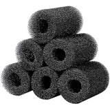 aquaneat 6-pack pre-filter sponge replacement foam cover for aquarium shrimp fry fish tank filter 0.8