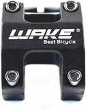 31.8 Stem 45mm Bike Stem Wake Mountain Bike Stem Short Handlebar Stem for Most Bicycle, Road Bike, MTB, BMX, Fixie Gear, Cycling (Aluminum Alloy, Black Blue Gold Red)