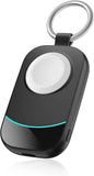 2500mAh Portable Charger for Apple Watch - Magnetic Fast Charging for Apple Watch Charger - Compact iWatch Accessories with Keychain for RV, Camping, Car & Travel Essential