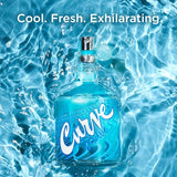 Curve Wave 4.2oz men's cool and fresh fragrance spray for casual day and night use