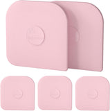 Pan Scraper, 5 Pcs Pot Scraper Plastic, Pot Scraper Non Scratch for Cast Iron, Pot and Pan Cleaning, Sturdy Scraper Kitchen Tool