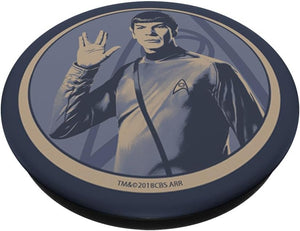 Star Trek Spock Live Long PopSockets Stand for Smartphones and Tablets PopSockets Adhesive PopGrip