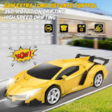 Transform Remote Control Car Toy for Kids 4 5 6 7 8, Remote Control Car for Boys 4-7, Transform Cars for Boys 4-6, Toy Car 5 Year Old Boy, Toys for 3 4 5 6 7 8 9 10 11 12 Years Old Boy