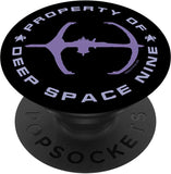 Star Trek Property of DS9 PopSockets Stand for Smartphones and Tablets PopSockets Adhesive PopGrip