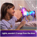 Unicorn Academy, Interactive Rainbow Light-up Wildstar with Lights, Sounds & Music, Dolls & Unicorn Toys, Gifts & Stocking Stuffers for Girls Ages 4 and up