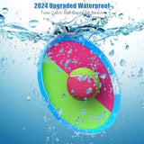 Aywewii Toss and Catch Ball Set, Boys Toys for 3 4 5 6 7 8 Year Old, Kids Sports Gifts, Outdoor Games for Backyard Camping Beach Pool Family Party, Valentines Day Gifts for Kids - 6 Paddles & 3 Balls