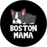 Boston terrier dog Puppy Cute Dog breed Bostie Mom PopSockets Swappable PopGrip