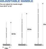 setsail grout cleaner brush v-shaped long handle for bathroom tile kitchen floor scrub