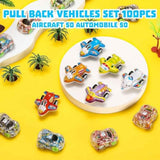 126 Pcs Pop Party Favors for Kids, Treasure Box Toys for Classroom Prizes, Pinata Stuffers, Goodie Bag Filler, Treasure Chest, Carnival Bulk Small Toys, Easter Basket Egg Fillers