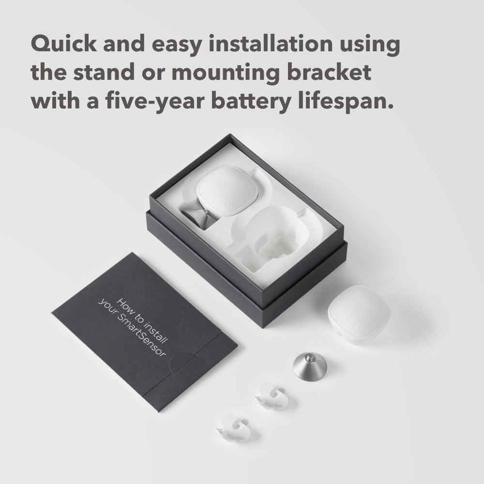 ecobee Smart Sensor 2 Pack - Wireless Comfort and Energy Savings for Home Smart Thermostats