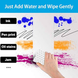 Magic Sponge Erasers, 20 Pack 2X Density Stronger Melamine Sponge Foam Pads for Kitchen, Bathroom, and Household Cleaning